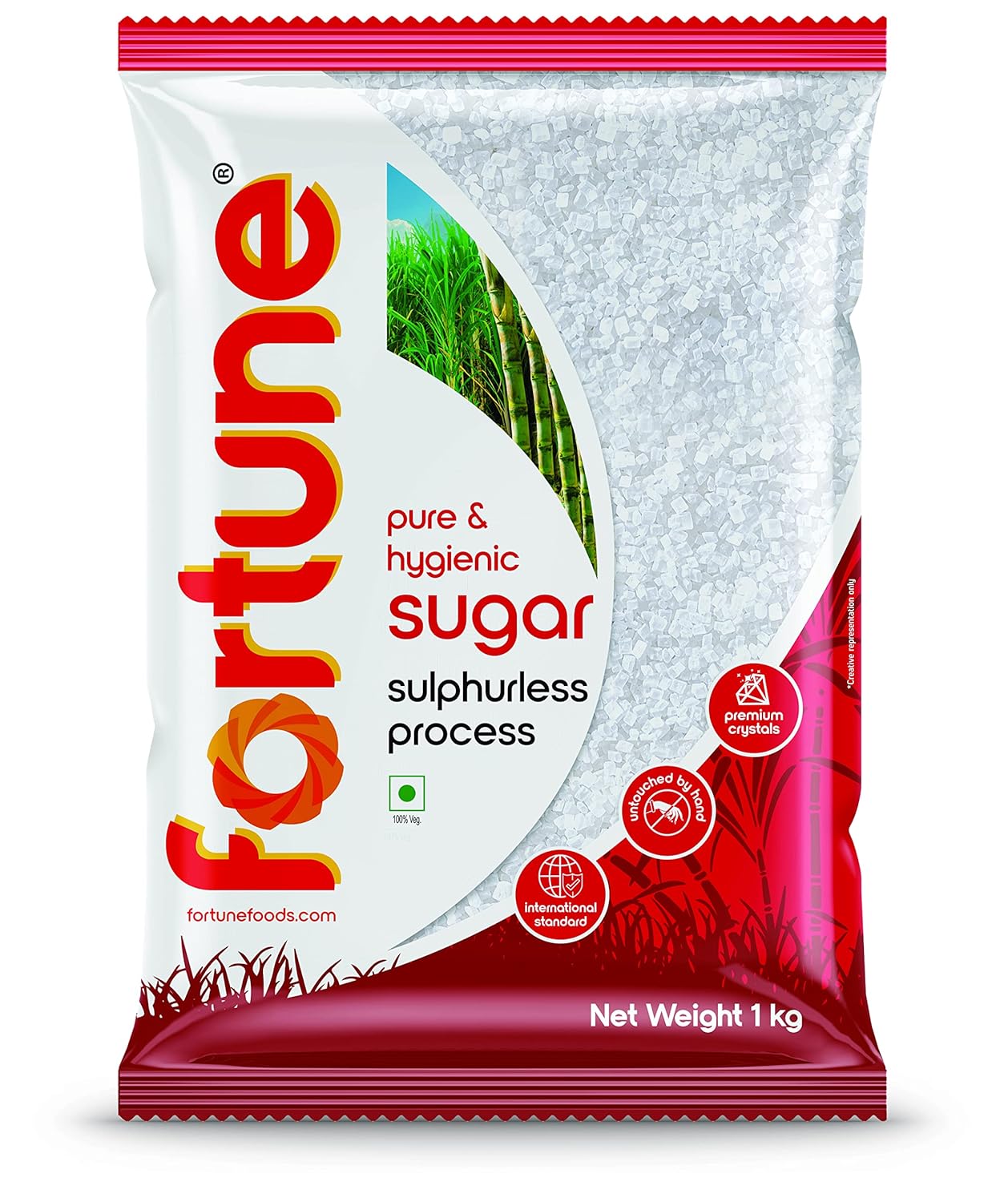 Fortune Premium Sugar (1kg) - Refined and Sulphur-Free