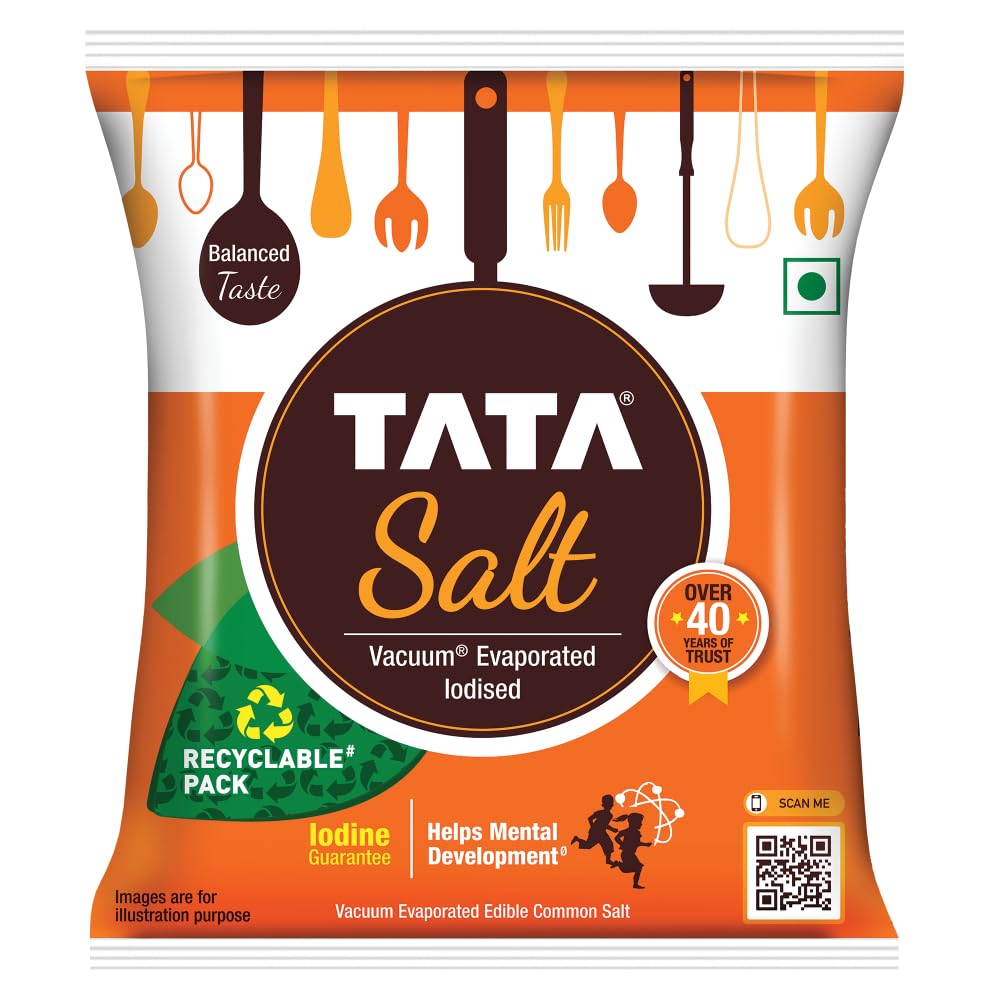 Tata Salt (1kg) - Vacuum Evaporated Iodised Salt